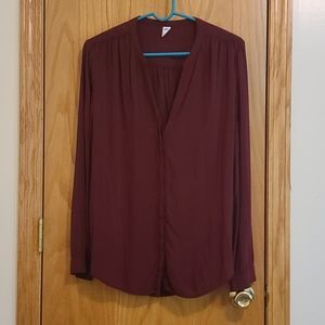 Long sleeve button up